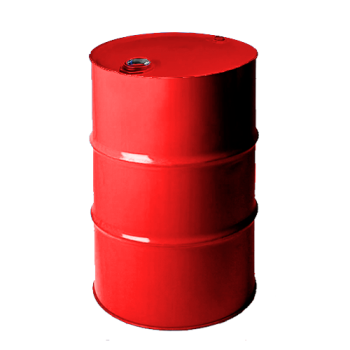 Cilindro Metálico 200 Lts De 2da Vida Cerrado Rojo
